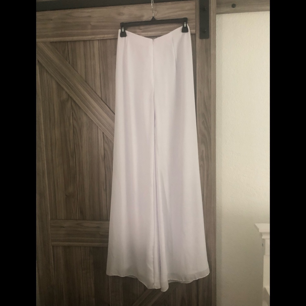 White Ao dai pants Sz 0 Xs